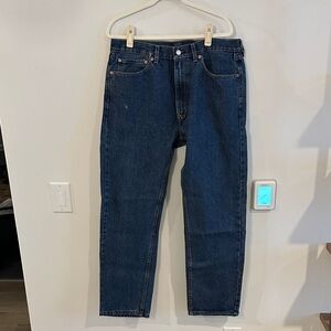 Levi's Men's Straight Jeans - Dark Blue